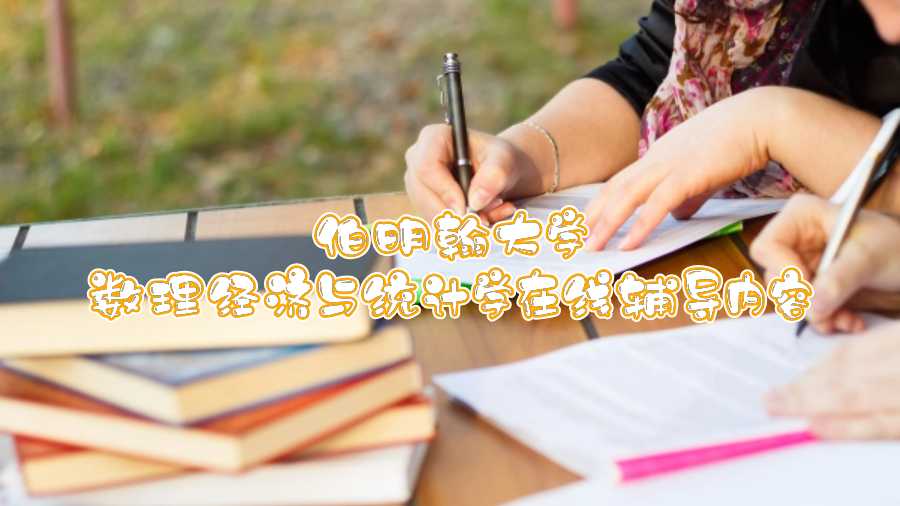 伯明翰大學數(shù)理經(jīng)濟與統(tǒng)計學在線輔導內(nèi)容