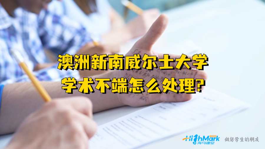 澳洲新南威爾士大學學術不端怎么處理?