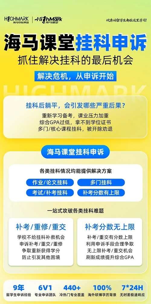 悉尼大學(xué)留學(xué)生預(yù)感掛科怎么辦