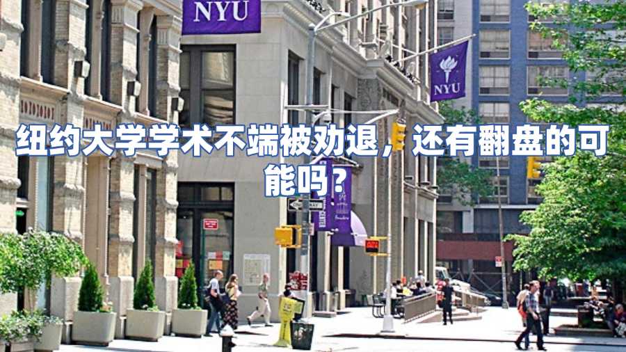 紐約大學學術(shù)不端被勸退